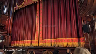St Martin's Theatre Stalls E21 view from seat photo