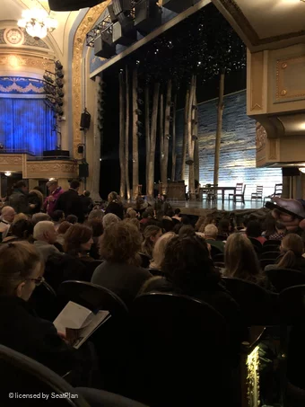 Gerald Schoenfeld Theatre Orchestra L28 view from seat photo