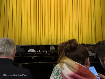 Fortune Theatre Stalls E12 view from seat photo