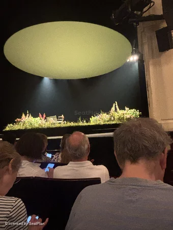 Garrick Theatre Stalls D2 view from seat photo