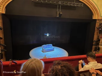 Booth Theatre Mezzanine C101 view from seat photo