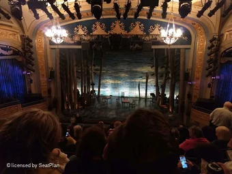 Gerald Schoenfeld Theatre Mezzanine J110 view from seat photo