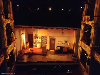 Duke of York's Theatre Upper Circle A9 view from seat photo