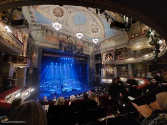 Theatre Royal Drury Lane Royal Circle D38 view from seat photo