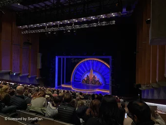 Queen Elizabeth Hall Rear Stalls JJ2 view from seat photo