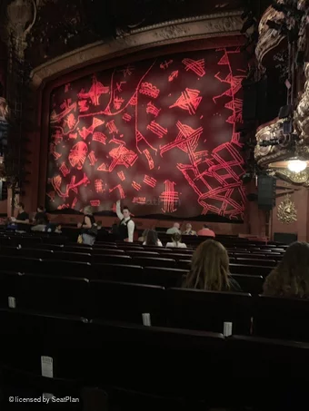 Lyceum Theatre Stalls P10 view from seat photo