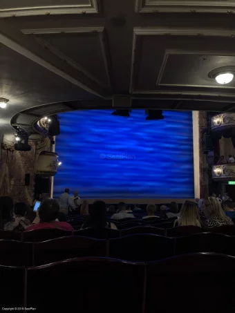 Novello Theatre Stalls S26 view from seat photo