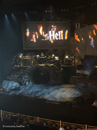 Bristol Hippodrome Grand Circle B3 view from seat photo