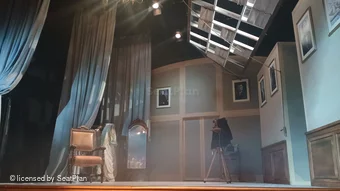 Charing Cross Theatre Stalls C1 view from seat photo