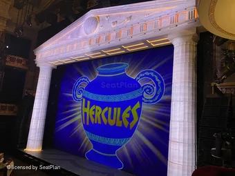 Theatre Royal Drury Lane Royal Circle Prince's Side A5 view from seat photo