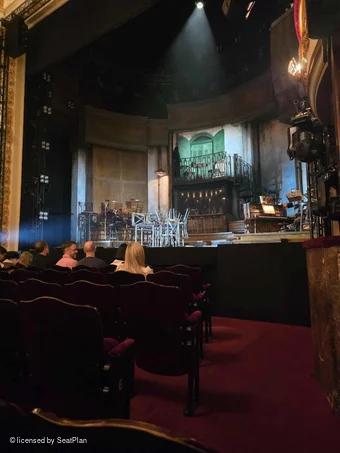 Lyric Theatre Stalls G2 view from seat photo