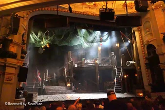 Ambassadors Theatre Stalls J15 view from seat photo