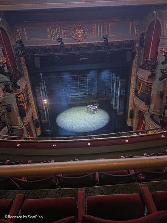 Aldwych Theatre Grand Circle D18 view from seat photo
