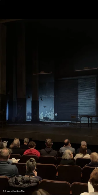 Winter Garden Theatre Orchestra J111 view from seat photo