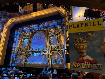 St James Theatre Orchestra L16 view from seat photo