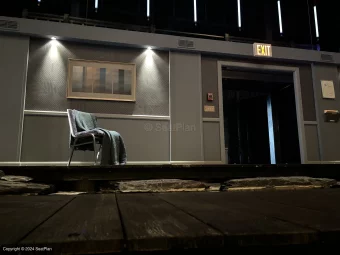 Gerald Schoenfeld Theatre Mezzanine B104 view from seat photo