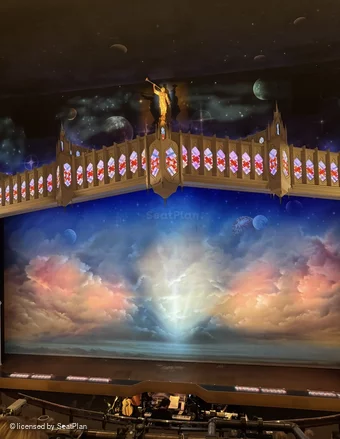 Prince of Wales Theatre Circle B19 view from seat photo