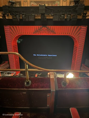Phoenix Theatre Grand Circle B13 view from seat photo