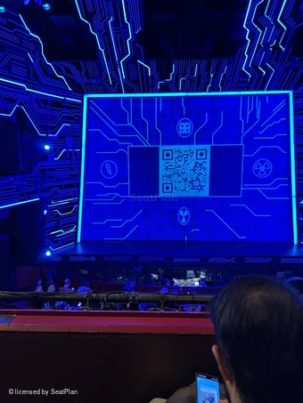 Adelphi Theatre Dress Circle B20 view from seat photo