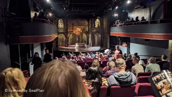 Charing Cross Theatre Stalls S11 view from seat photo