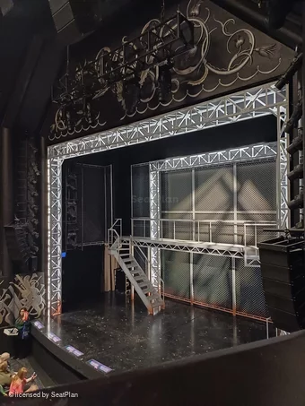 Trafalgar Theatre Dress Circle A1 view from seat photo