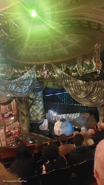His Majesty's Theatre Grand Circle G5 view from seat photo