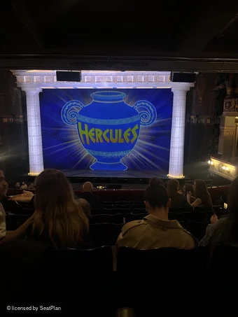 Theatre Royal Drury Lane Royal Circle H22 view from seat photo