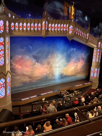 Prince of Wales Theatre Circle A37 view from seat photo