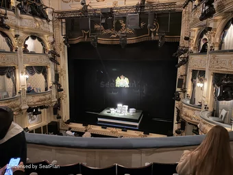 Wyndham's Theatre Royal Circle D9 view from seat photo