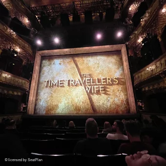 Apollo Theatre Stalls K9 view from seat photo