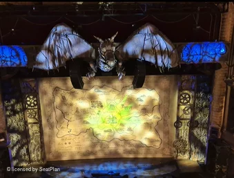 Palace Theatre Grand Tier A21 view from seat photo