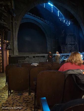 Lunt-Fontanne Theatre Orchestra J15 view from seat photo