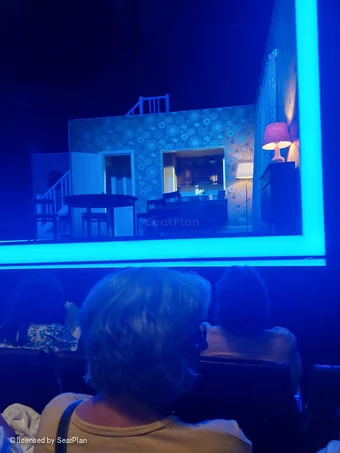 Royal Court Theatre Stalls C7 view from seat photo