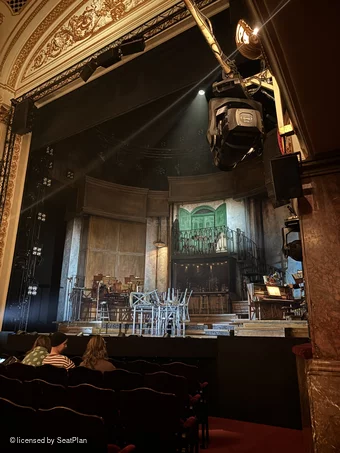 Lyric Theatre Stalls H1 view from seat photo