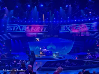 Wembley Park Theatre Locomotive Seats N34 view from seat photo