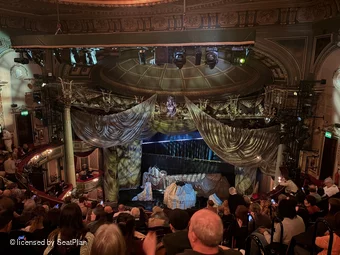 His Majesty's Theatre Grand Circle K9 view from seat photo