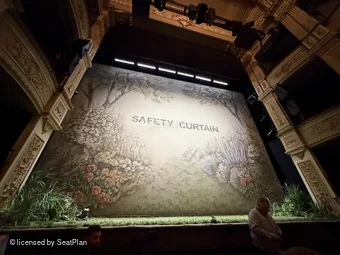 Duke of York's Theatre Stalls B3 view from seat photo