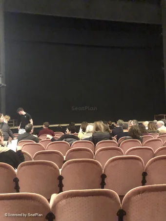 Noel Coward Theatre Stalls M21 view from seat photo