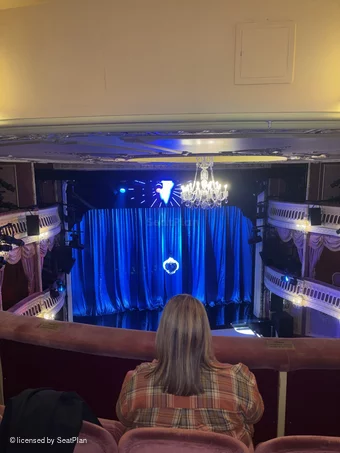 Criterion Theatre Upper Circle C20 view from seat photo