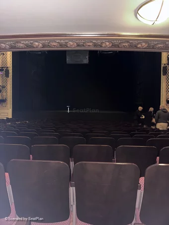 James Earl Jones Theatre Orchestra N110 view from seat photo