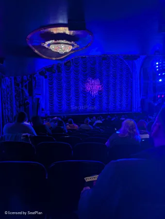 Lunt-Fontanne Theatre Orchestra T17 view from seat photo