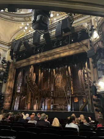 Victoria Palace Theatre Stalls M9 view from seat photo