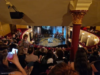 Lyric Theatre Grand Circle G15 view from seat photo