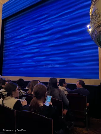 Novello Theatre Stalls G2 view from seat photo