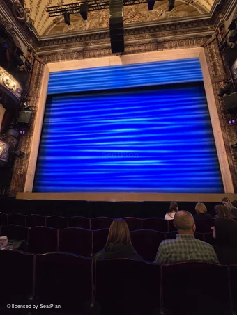 Novello Theatre Stalls G12 view from seat photo