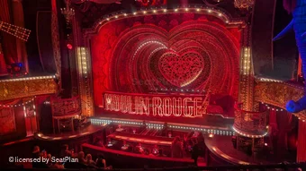 Piccadilly Theatre Royal Circle B4 view from seat photo