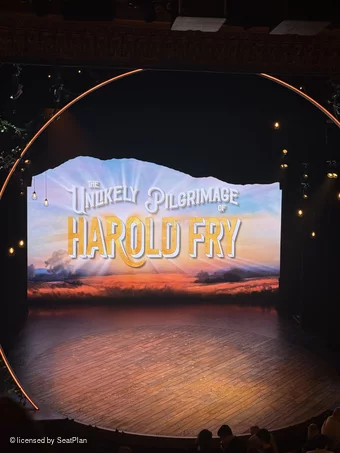 Theatre Royal Haymarket Royal Circle C18 view from seat photo