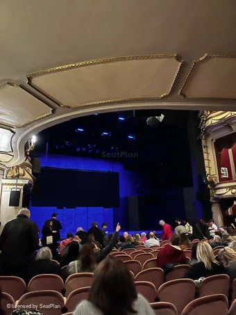 Noel Coward Theatre Stalls O28 view from seat photo