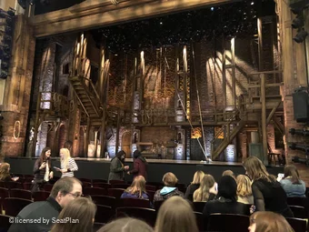 Victoria Palace Theatre Stalls J15 view from seat photo