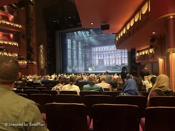 Prince Edward Theatre Stalls U2 view from seat photo